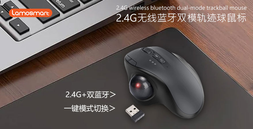 2.4G wireless bluetooth mouse